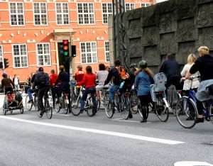 Photo by Mikael Colville-Andersen https://en.wikipedia.org/wiki/Cycling_advocacy#/media/File:Bikecultureincopenhagen.jpg