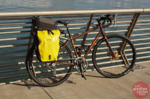 2017 Salsa Vaya Claris with Tubus Cosmo rear rack and Ortlieb Backpacker plus
