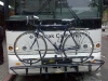 Capitol Corridor bus bike rack