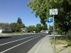 Bike Lane with Bus Stop